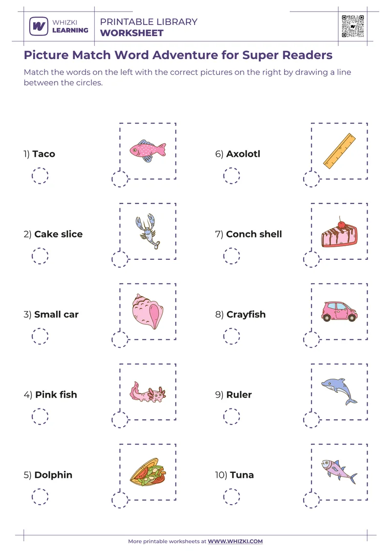 Picture Match Word Adventure for Super Readers