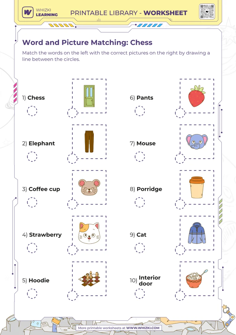 Word and Picture Matching: Chess