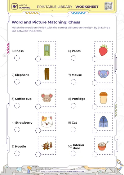 Word and Picture Matching: Chess
