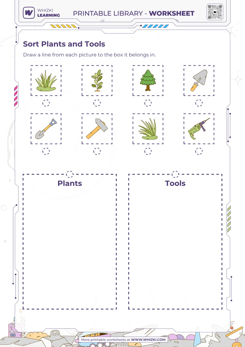 Sort Plants and Tools