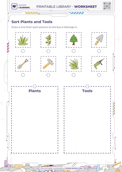 Sort Plants and Tools