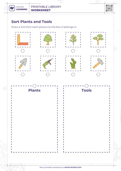 Sort Plants and Tools