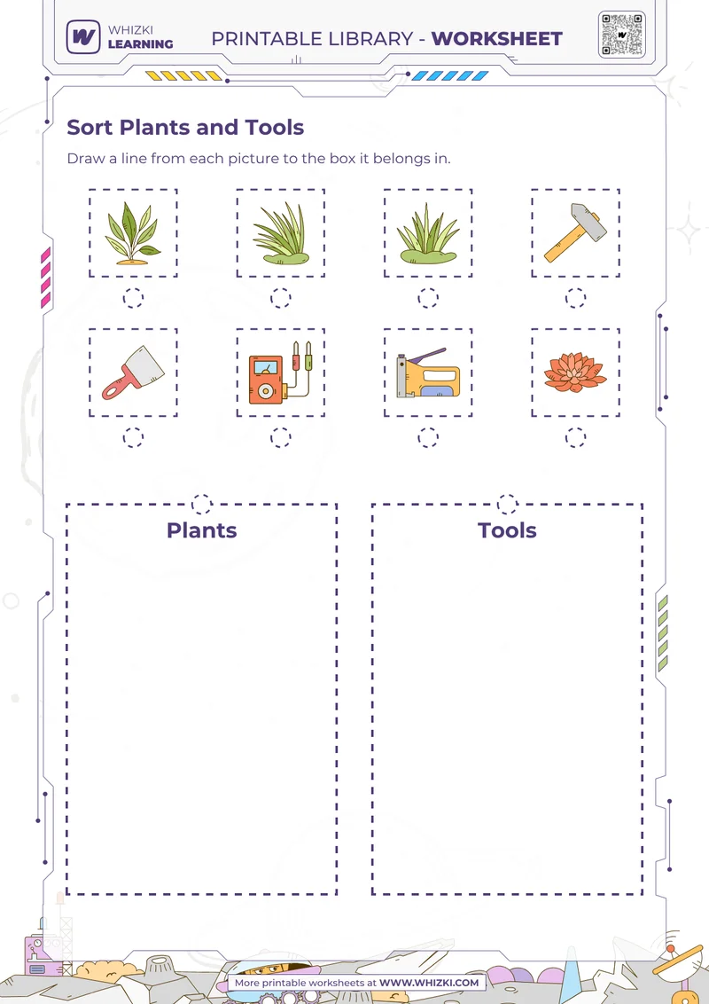 Sort Plants and Tools