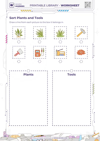Sort Plants and Tools