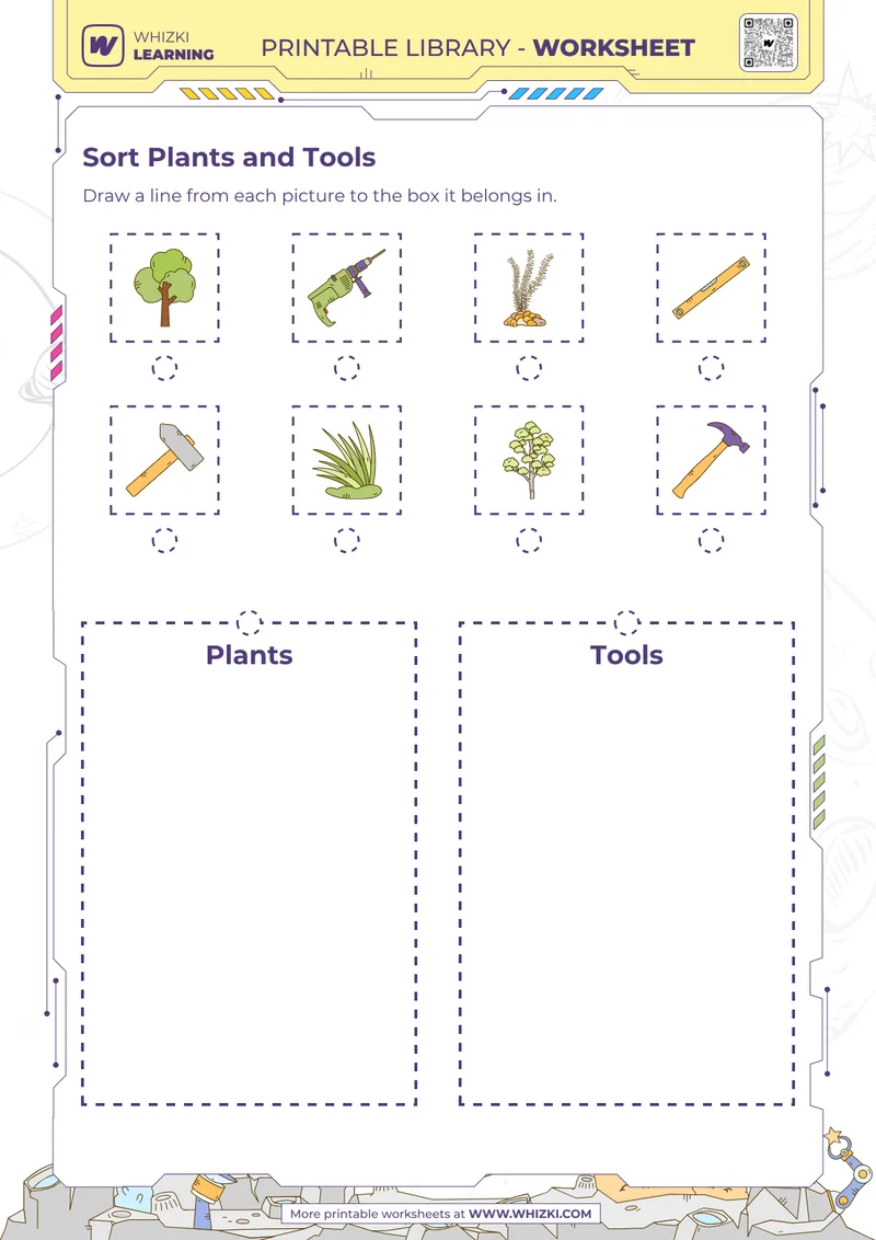 Sort Plants and Tools