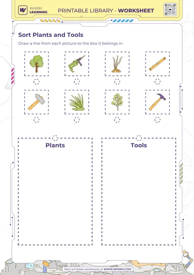 Sort Plants and Tools