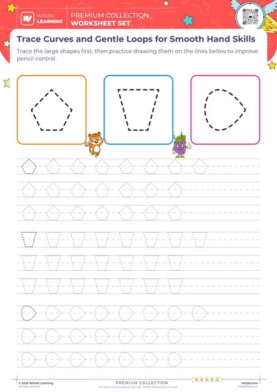Trace Curves and Gentle Loops for Smooth Hand Skills