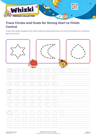 Trace Circles and Ovals for Strong Start to Finish Control