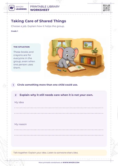 Rules and Responsibilities Worksheet