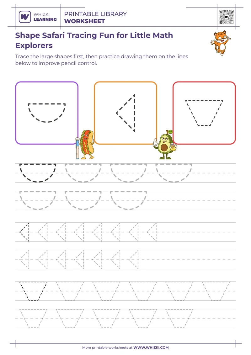 Shape Safari Tracing Fun for Little Math Explorers