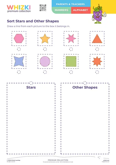 Sort Stars and Other Shapes
