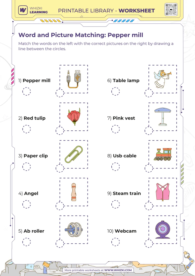 Word and Picture Matching: Pepper mill