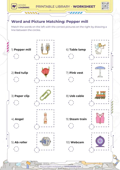 Word and Picture Matching: Pepper mill