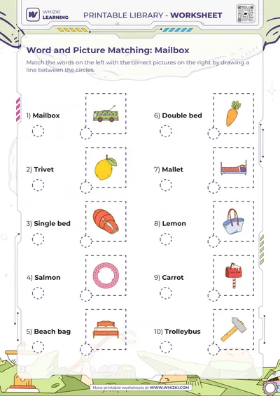 Word and Picture Matching: Mailbox
