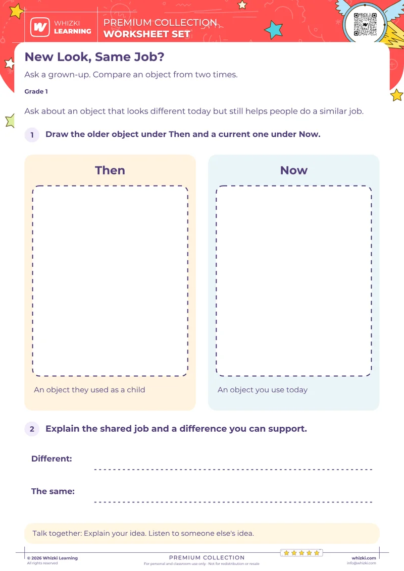 Then and Now Family Museum Interview Page