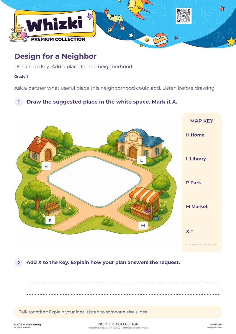 Design for a Neighbor: Map Key Planning Activity