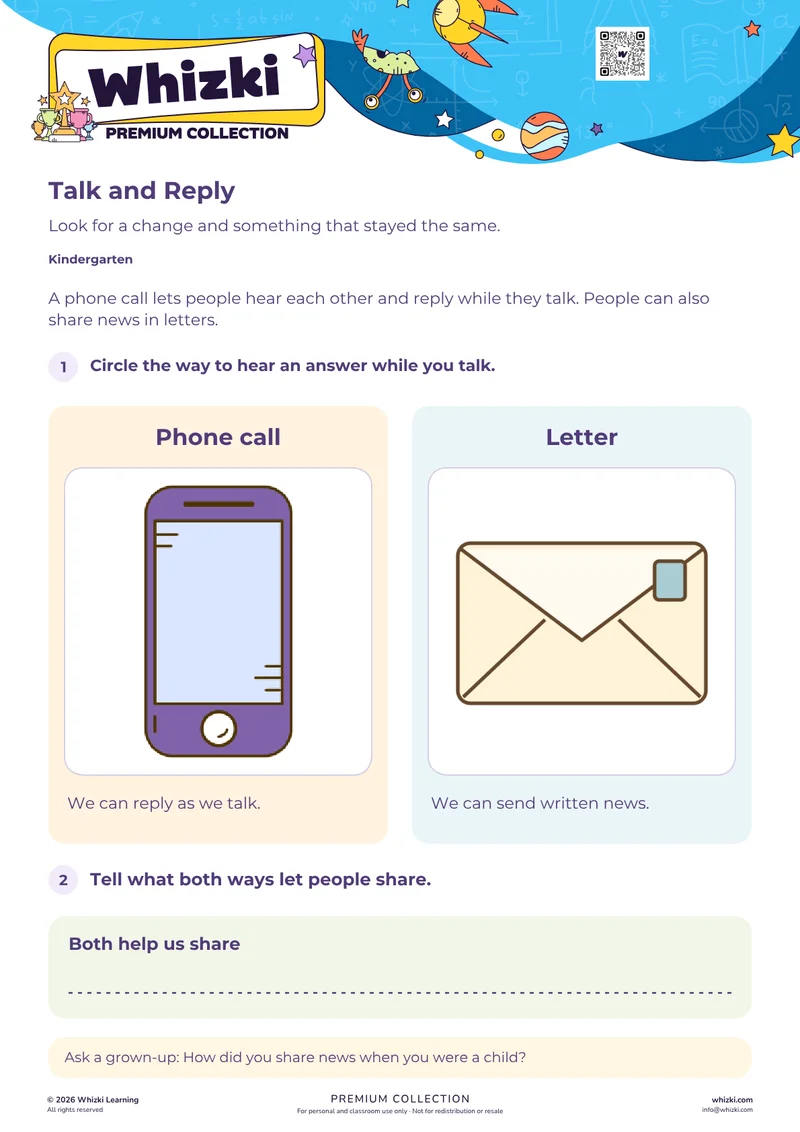Compare Phone Calls and Letters: Past and Present