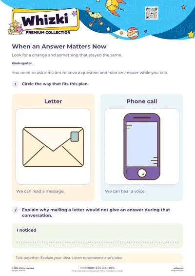Then and Now: Choose How to Get an Answer