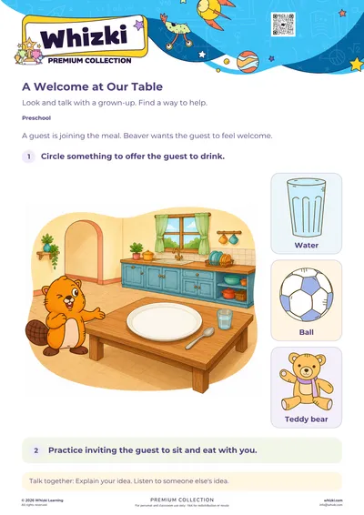 Welcome a Guest at Our Family Meal Table