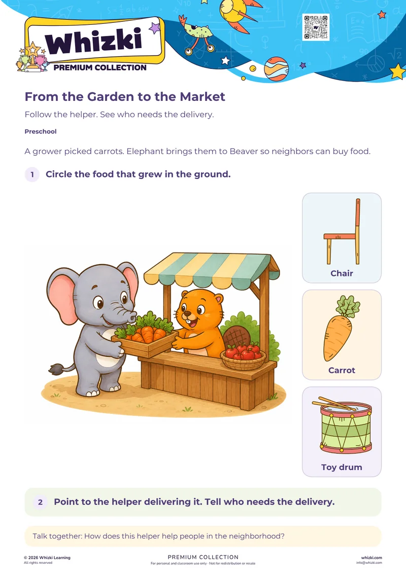 From Garden to Market: Community Delivery Helper