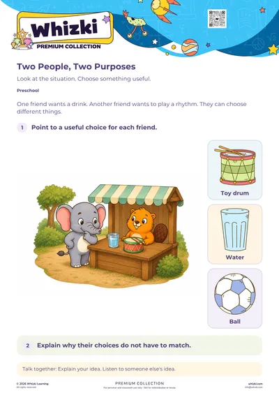 Choose Useful Things for Two Market Friends
