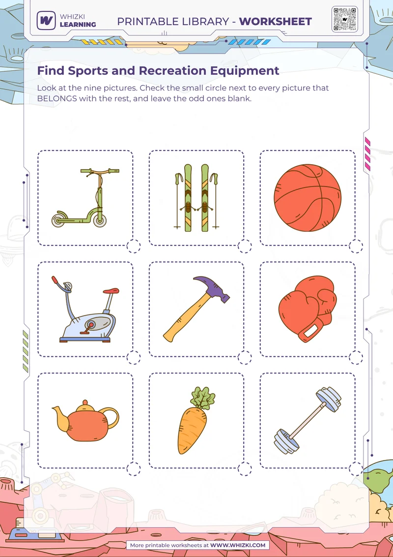Find Sports and Recreation Equipment
