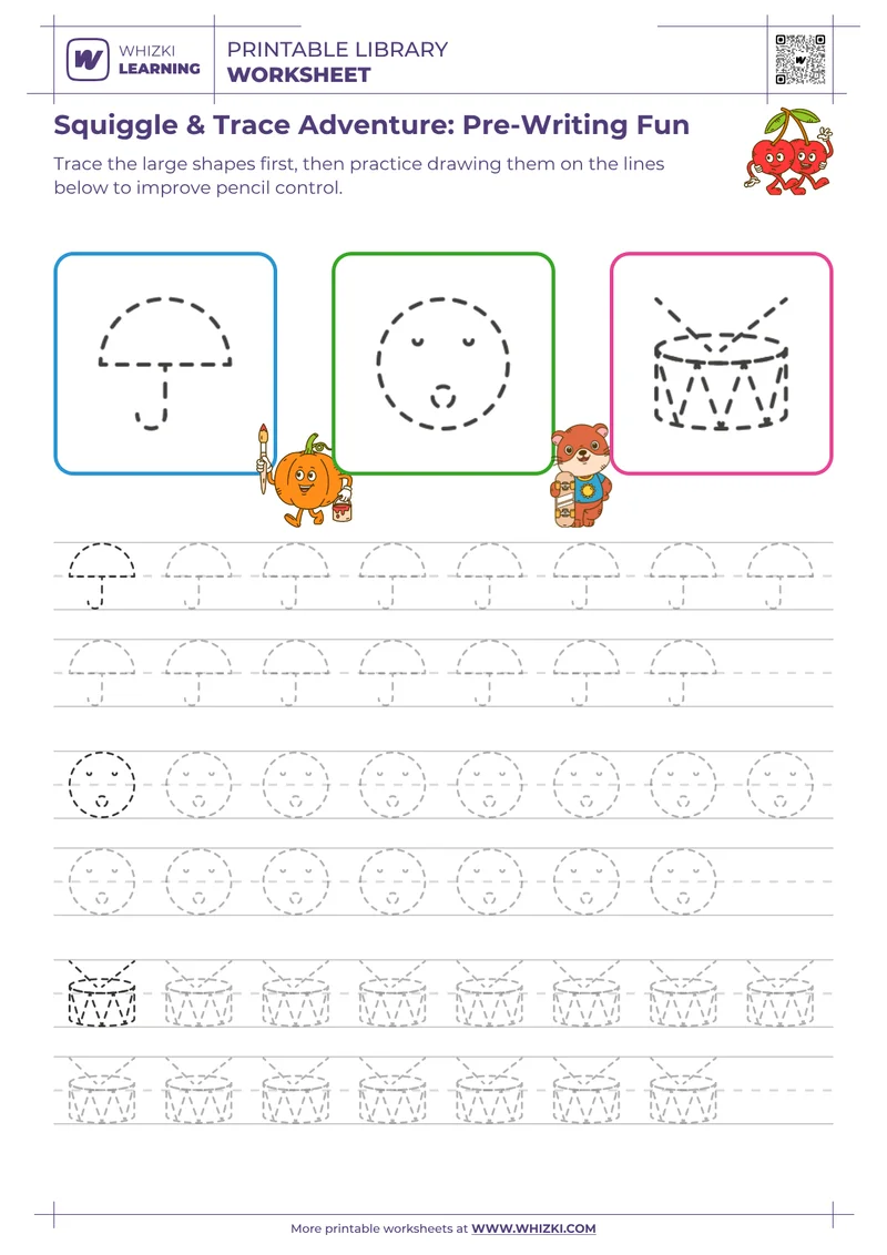 Squiggle & Trace Adventure: Pre-Writing Fun