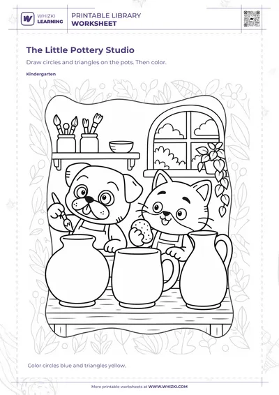 The Little Pottery Studio Pattern Worksheet