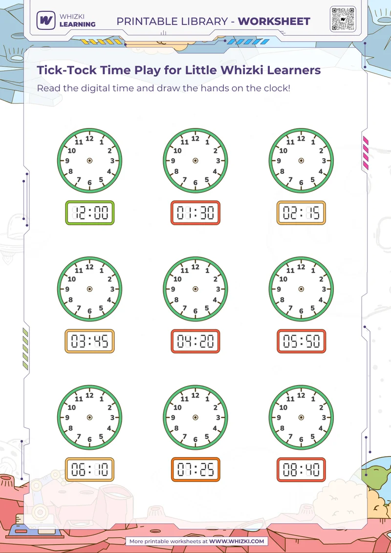 Tick-Tock Time Play for Little Whizki Learners