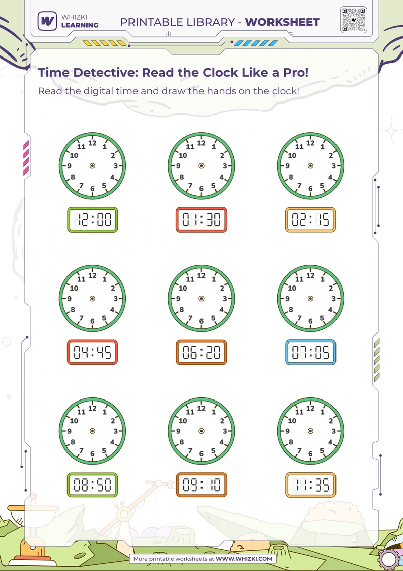 Time Detective: Read the Clock Like a Pro!