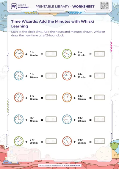 Time Wizards: Add the Minutes with Whizki Learning