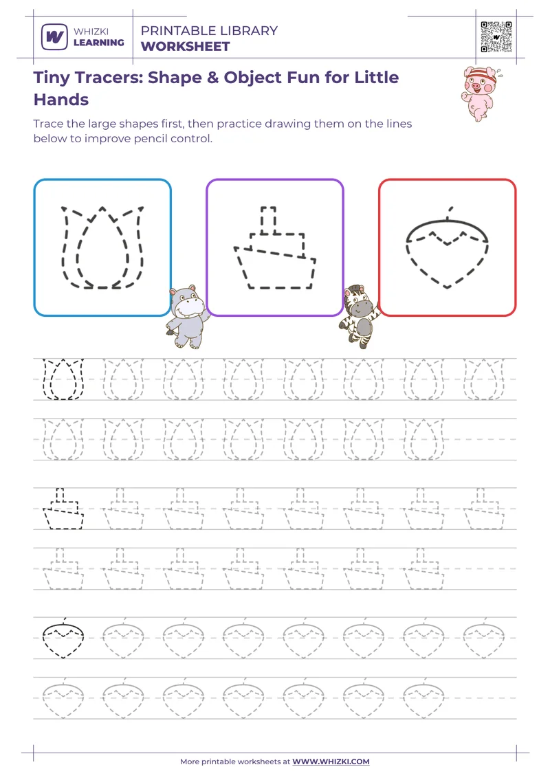 Tiny Tracers: Shape & Object Fun for Little Hands