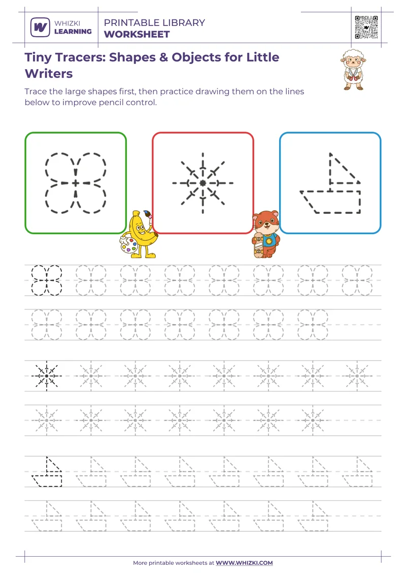 Tiny Tracers: Shapes & Objects for Little Writers