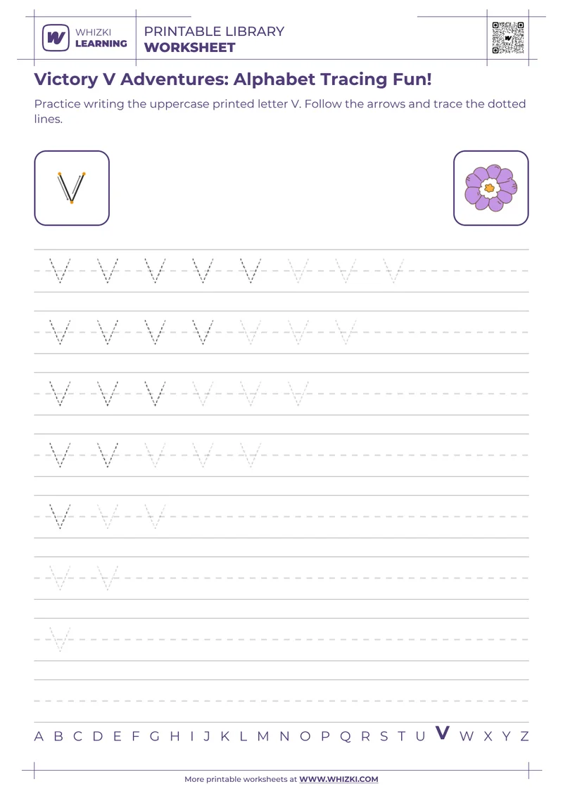 Victory V Adventures: Alphabet Tracing Fun!