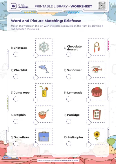 Word and Picture Matching: Briefcase
