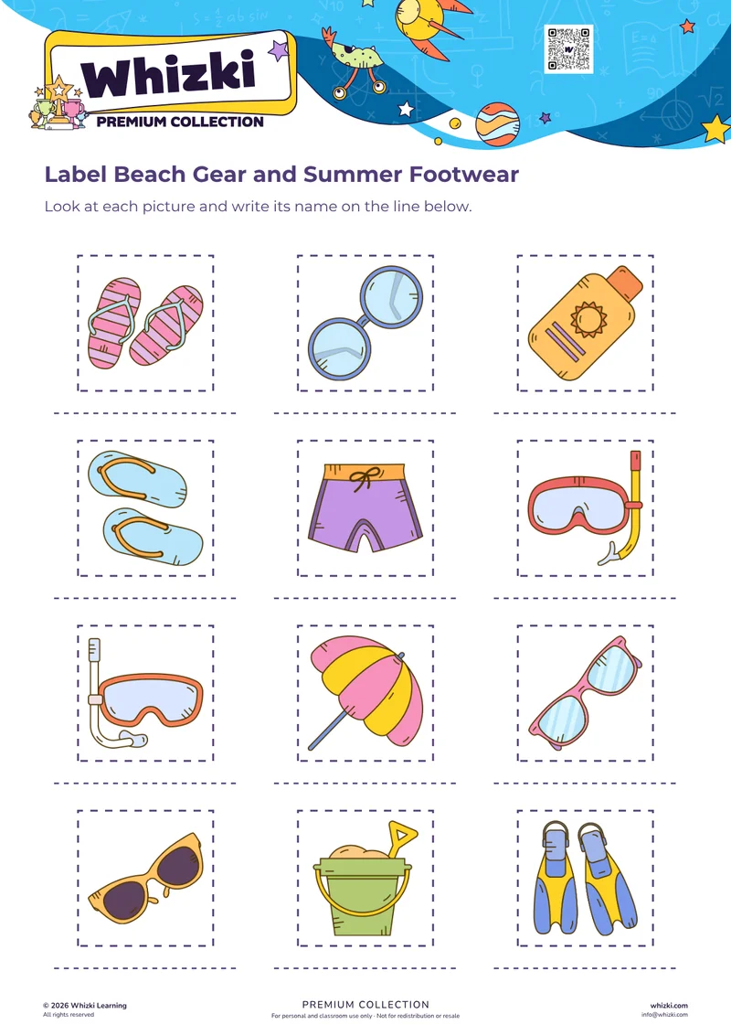 Label Beach Gear and Summer Footwear