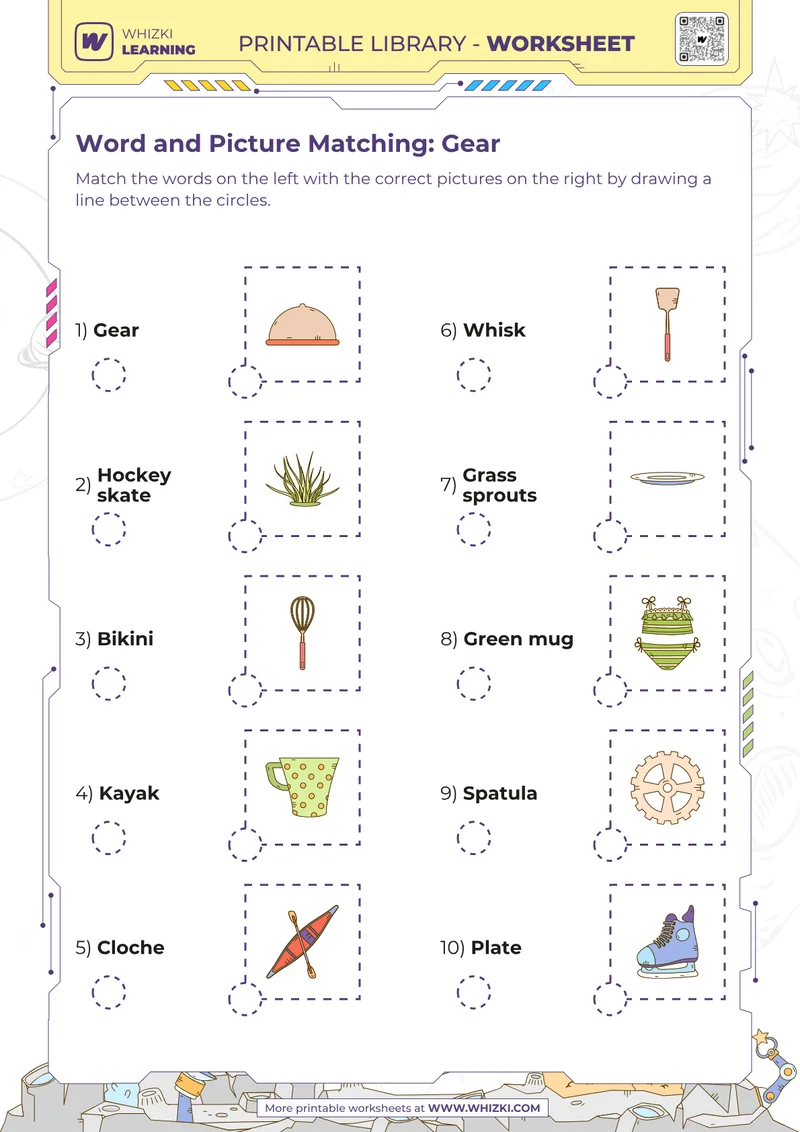 Word and Picture Matching: Gear
