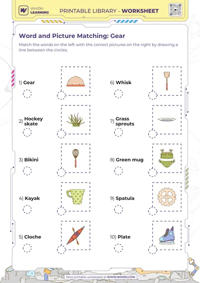 Word and Picture Matching: Gear